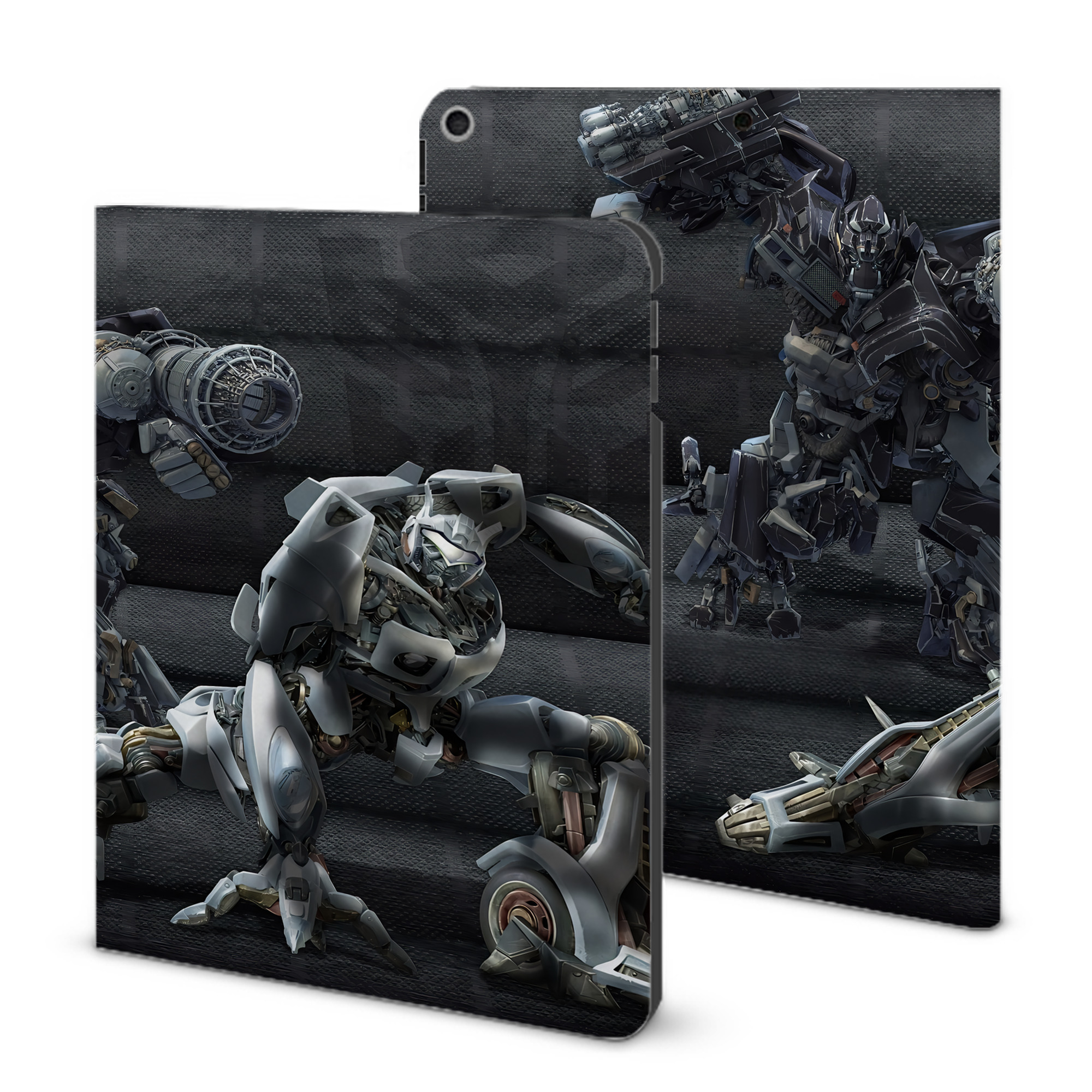 （画像用） Transformers トランスフォーマー IPad ケース ブック型 PUレザー TPU 耐衝撃 軽量 薄型 ペン収納なし 全面保護 IPad 各モデル対応
